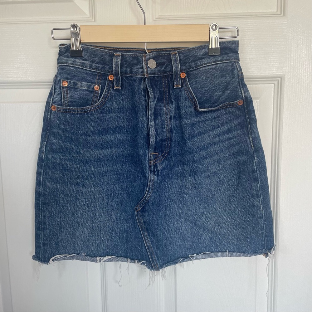 Vintage Levi’s Denim Miniskirt